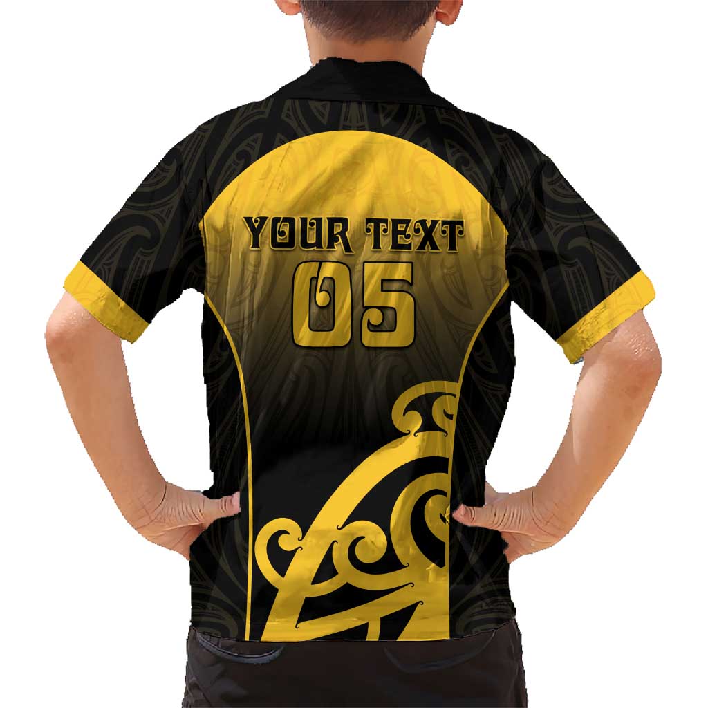 Custom Motueka High School Family Matching Mermaid Dress and Hawaiian Shirt Maori Koru Pattern