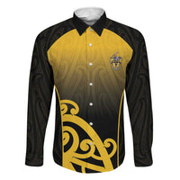 Custom Motueka High School Family Matching Mermaid Dress and Hawaiian Shirt Maori Koru Pattern