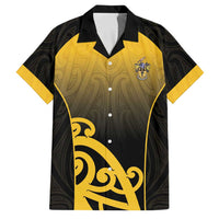 Custom Motueka High School Family Matching Puletasi and Hawaiian Shirt Maori Koru Pattern
