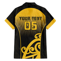 Custom Motueka High School Family Matching Puletasi and Hawaiian Shirt Maori Koru Pattern