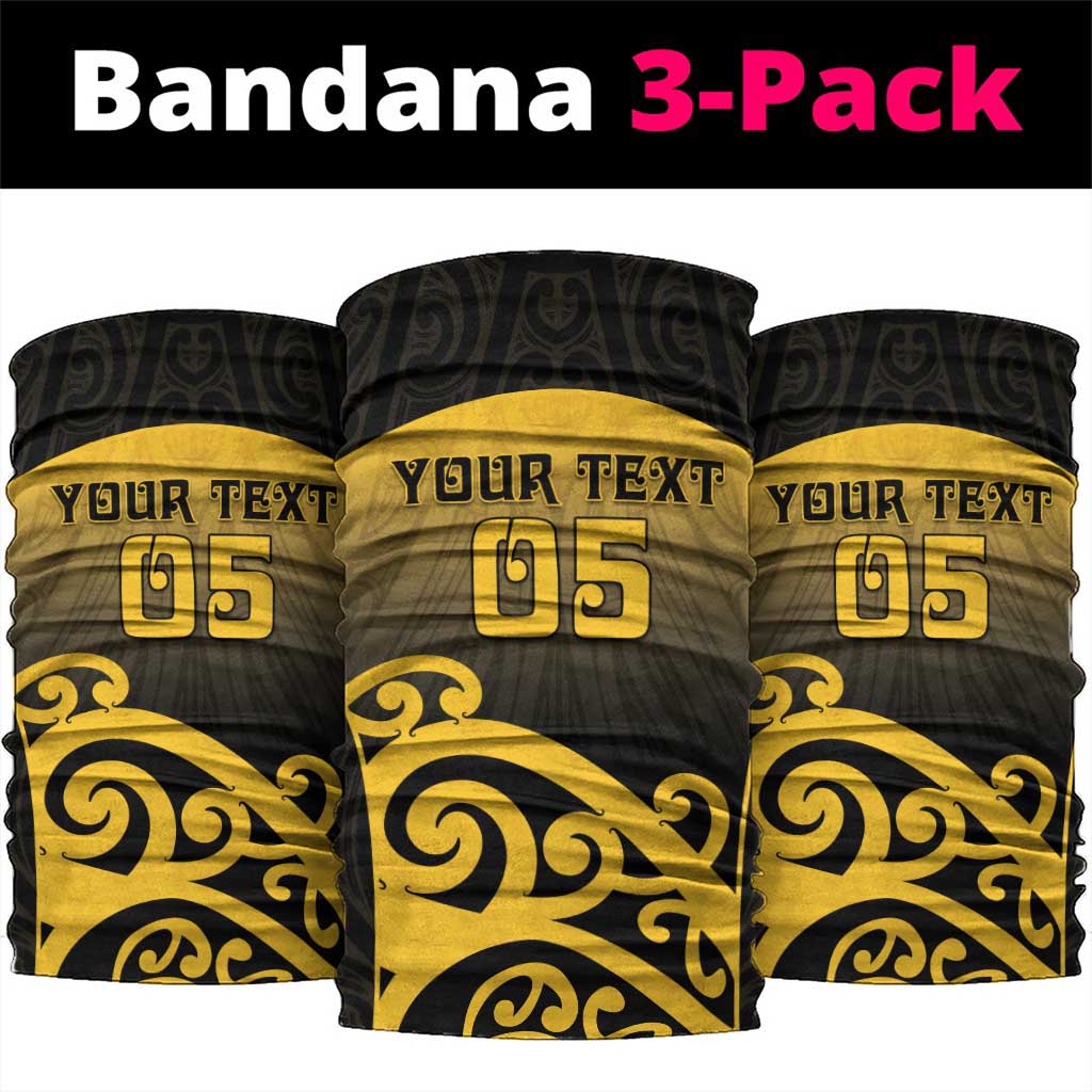Custom Motueka High School Neck Gaiter Maori Koru Pattern