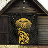 Custom Motueka High School Quilt Maori Koru Pattern