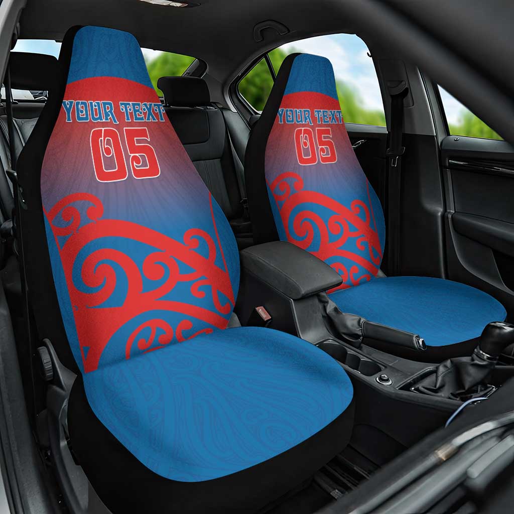 Custom St Joseph's Maori Girls' College Car Seat Cover Maori Koru Pattern