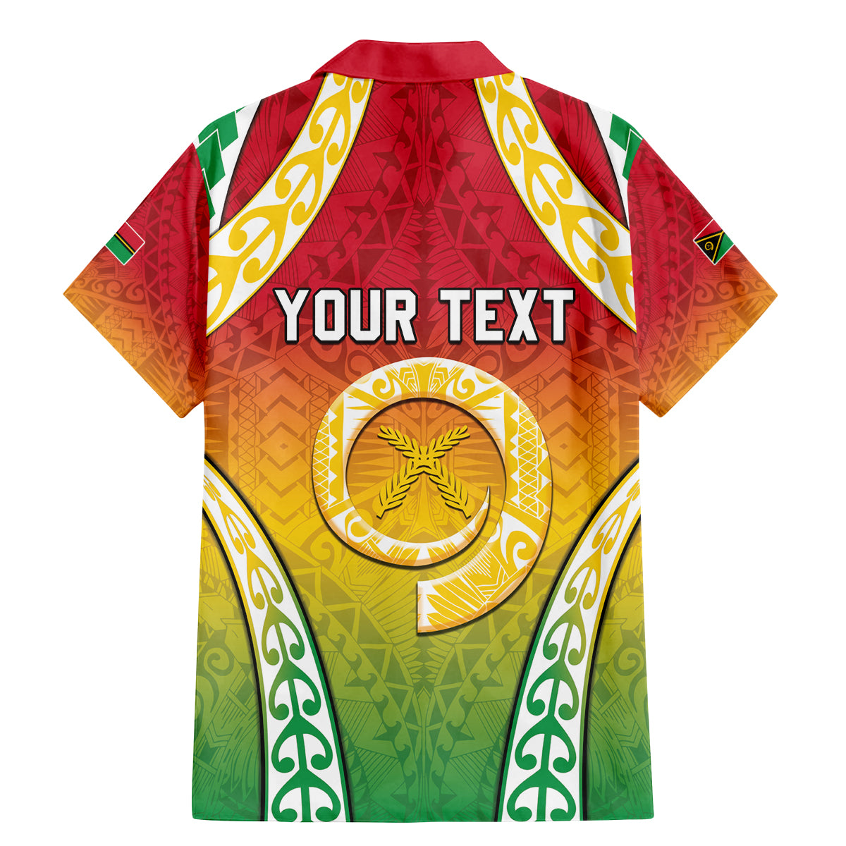 Personalised Vanuatu Family Matching Mermaid Dress and Hawaiian Shirt Proud To Be A Ni-Van With Tribal Pattern