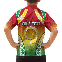 Personalised Vanuatu Family Matching Tank Maxi Dress and Hawaiian Shirt Proud To Be A Ni-Van With Tribal Pattern LT05 - Polynesian Pride