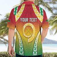 Personalised Vanuatu Hawaiian Shirt Proud To Be A Ni-Van With Tribal Pattern