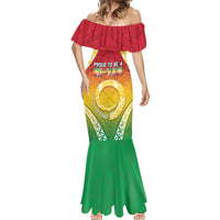 Personalised Vanuatu Mermaid Dress Proud To Be A Ni-Van With Tribal Pattern