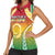 Personalised Vanuatu Women Sleeveless Polo Shirt Proud To Be A Ni-Van With Tribal Pattern