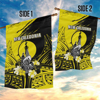 New Caledonia Day Garden Flag Kanaky Flag Coat Of Arms Polynesian Pattern