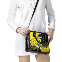 New Caledonia Day Shoulder Handbag Kanaky Flag Coat Of Arms Polynesian Pattern