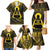 Personalised Polynesia Childhood Cancer Awareness Family Matching Mermaid Dress and Hawaiian Shirt You Are Stronger Than Cancer