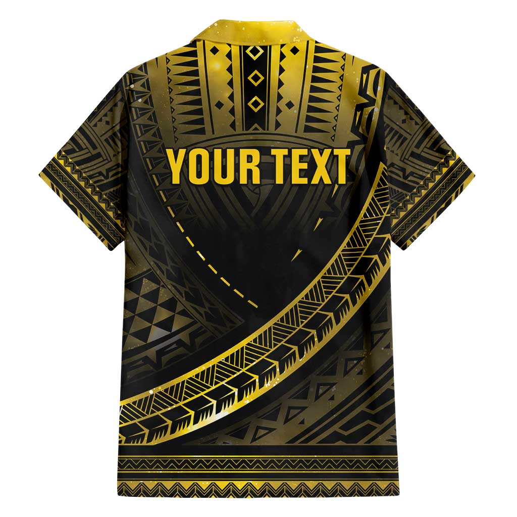 Personalised Polynesia Childhood Cancer Awareness Hawaiian Shirt You Are Stronger Than Cancer