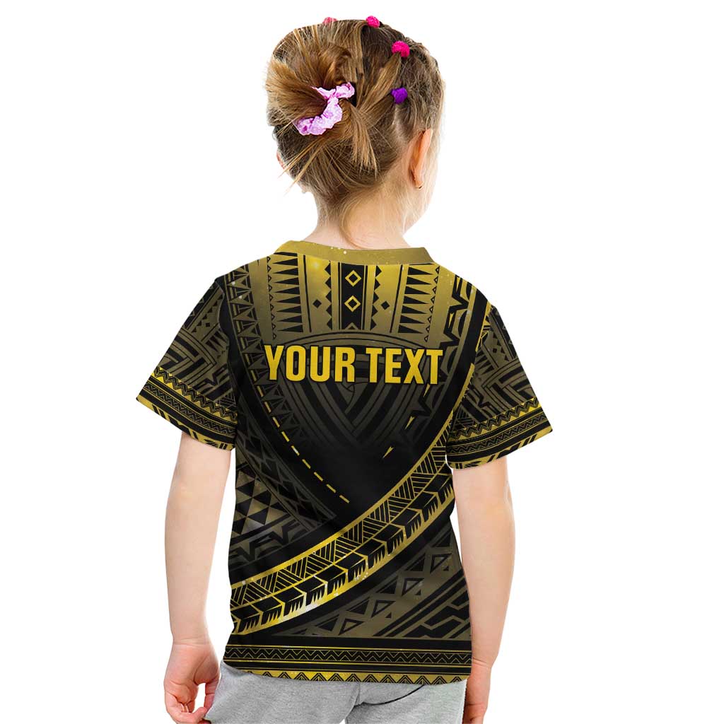 Personalised Polynesia Childhood Cancer Awareness Kid T Shirt You Are Stronger Than Cancer