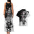 New Zealand Silver Fern Rugby Couples Matching Tank Maxi Dress and Hawaiian Shirt World Cup 2023 Go Aotearoa Maori Pattern LT05 - Polynesian Pride