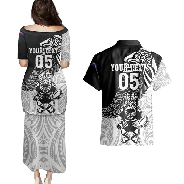 Custom Fiji School Couples Matching Puletasi Dress and Hawaiian Shirt Marist Brothers Fijian Tapa Pattern LT14