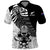 Custom New Zealand Fern Rugby Polo Shirt World Cup 2023 Go Aotearoa Maori Pattern LT05 Black - Polynesian Pride
