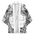 Polynesian Tattoo Inspired Cosplay Costume Kimono Tribal Warrior White - Polynesian Pride