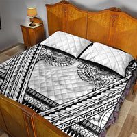 Polynesian Tattoo Inspired Cosplay Costume Quilt Bed Set Tribal Warrior White LT05 - Polynesian Pride