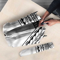 Polynesian Tattoo Inspired Cosplay Costume Umbrella Tribal Warrior White - Polynesian Pride