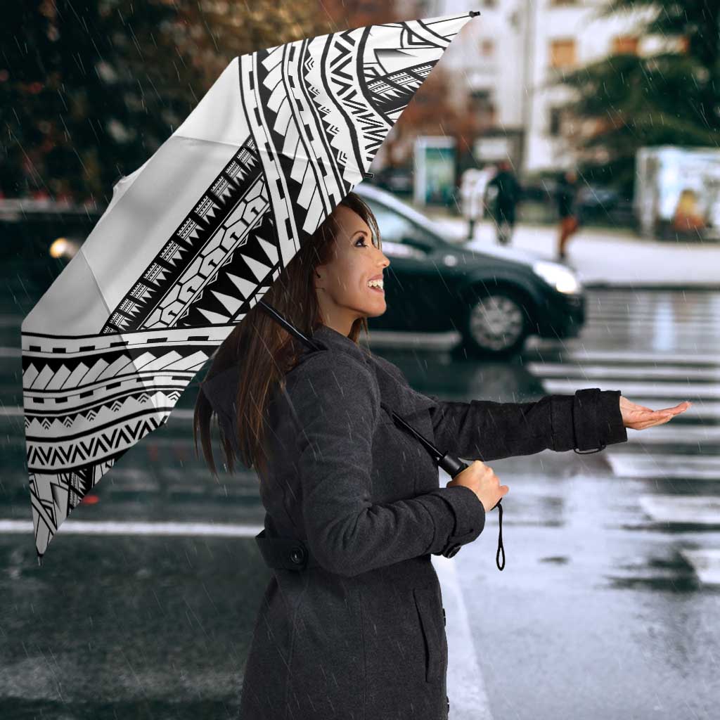 Polynesian Tattoo Inspired Cosplay Costume Umbrella Tribal Warrior White - Polynesian Pride