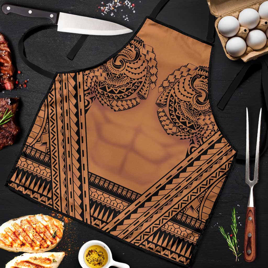 Polynesian Tattoo Inspired Cosplay Costume Apron Tribal Warrior - Polynesian Pride