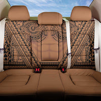 Polynesian Tattoo Inspired Cosplay Costume Back Car Seat Cover Tribal Warrior LT05 One Size Brown - Polynesian Pride