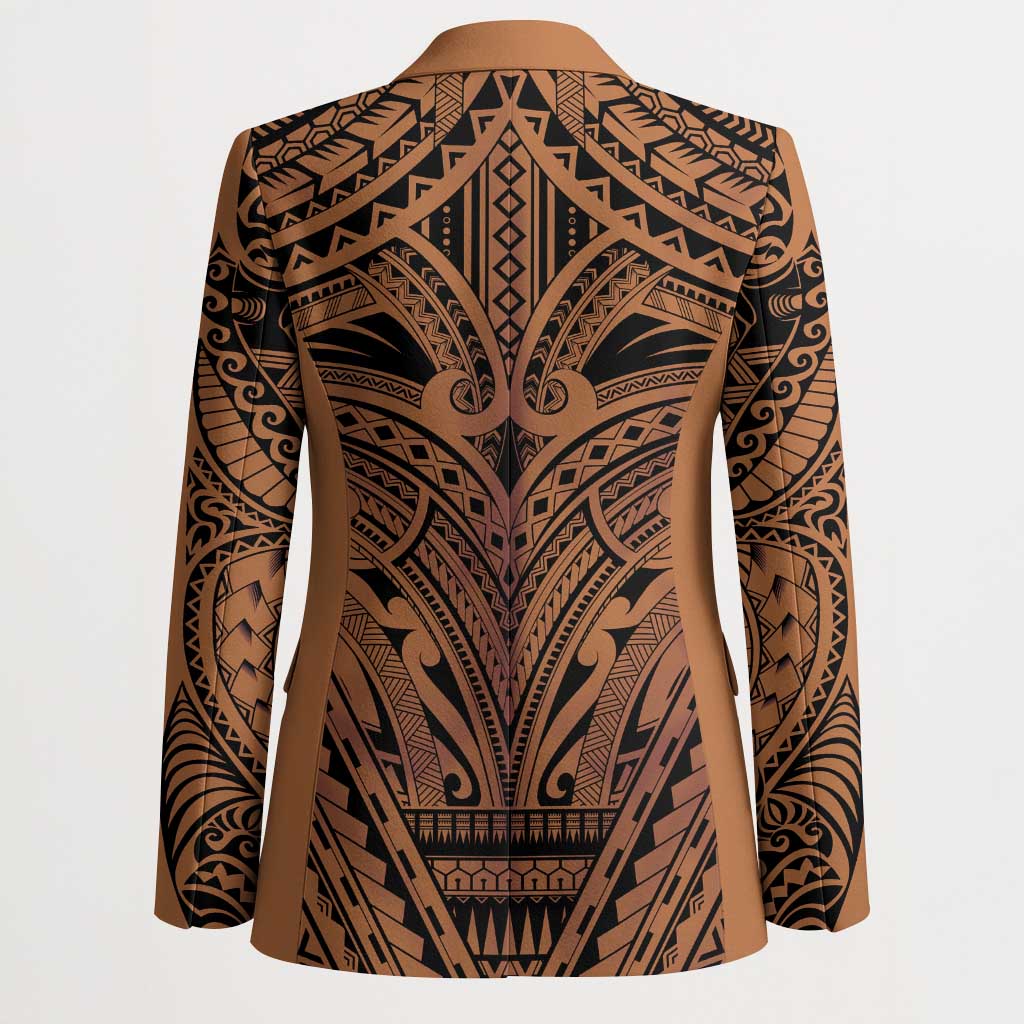 Polynesian Tattoo Inspired Cosplay Costume Blazer Tribal Warrior - Polynesian Pride