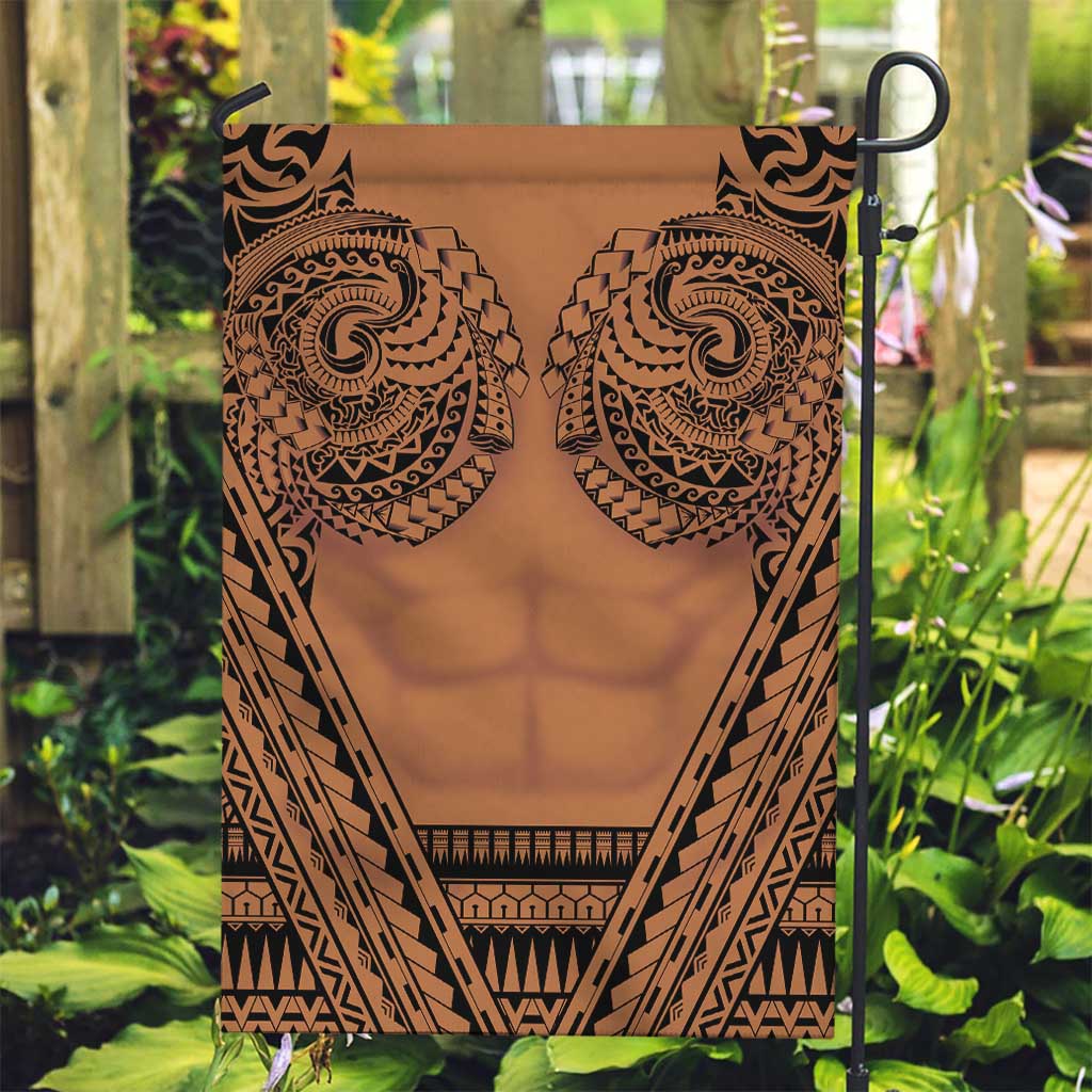 Polynesian Tattoo Inspired Cosplay Costume Garden Flag Tribal Warrior - Polynesian Pride