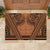 Polynesian Tattoo Inspired Cosplay Costume Rubber Doormat Tribal Warrior - Polynesian Pride