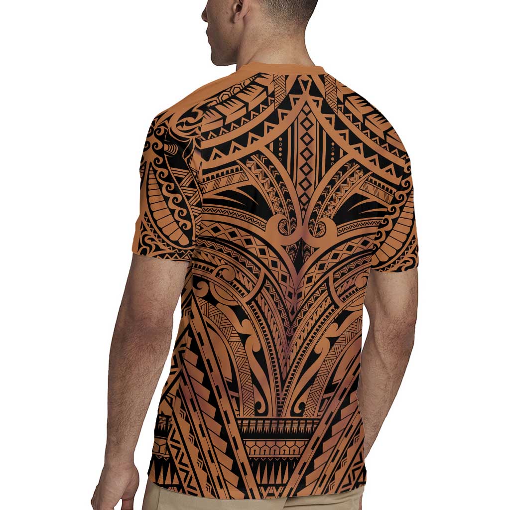 Polynesian Tattoo Inspired Cosplay Costume Rugby Jersey Tribal Warrior - Polynesian Pride