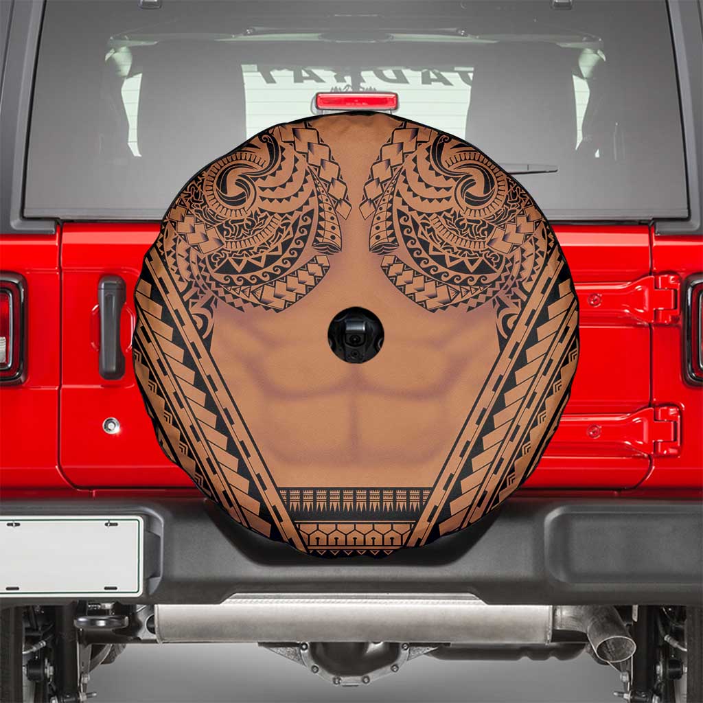 Polynesian Tattoo Inspired Cosplay Costume Spare Tire Cover Tribal Warrior LT05 - Polynesian Pride