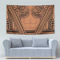 Polynesian Tattoo Inspired Cosplay Costume Tapestry Tribal Warrior LT05 - Polynesian Pride