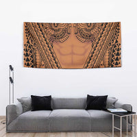 Polynesian Tattoo Inspired Cosplay Costume Tapestry Tribal Warrior LT05 - Polynesian Pride