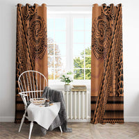 Polynesian Tattoo Inspired Cosplay Costume Window Curtain Tribal Warrior LT05 - Polynesian Pride