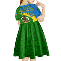 malampa-day-kid-short-sleeve-dress-sand-drawing-vanuatuan-pattern