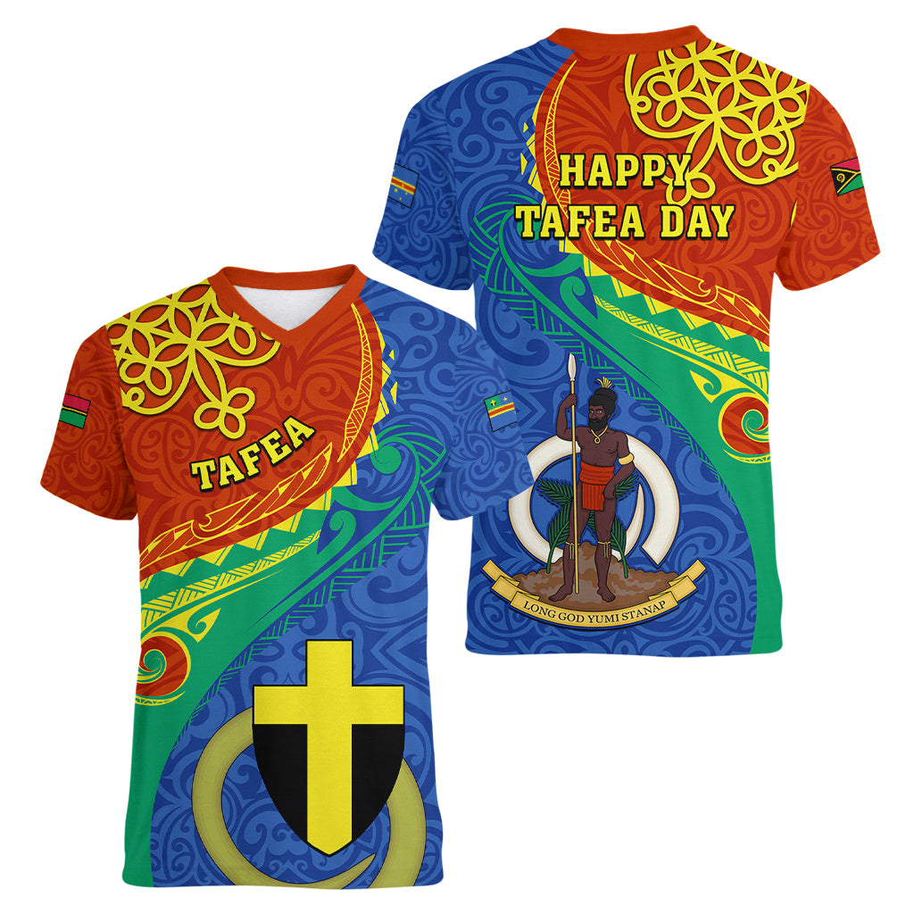 tafea-day-women-v-neck-t-shirt-sand-drawing-vanuatuan-pattern