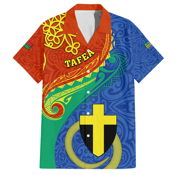 Personalised Tafea Day Hawaiian Shirt Proud To Be A Ni-Van Beauty Pacific Flower LT03 main image 0
