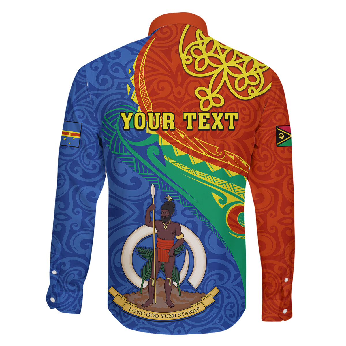 Personalized Tafea Day Family Matching Tank Maxi Dress and Hawaiian Shirt Sand Drawing Vanuatuan Pattern LT05 - Polynesian Pride