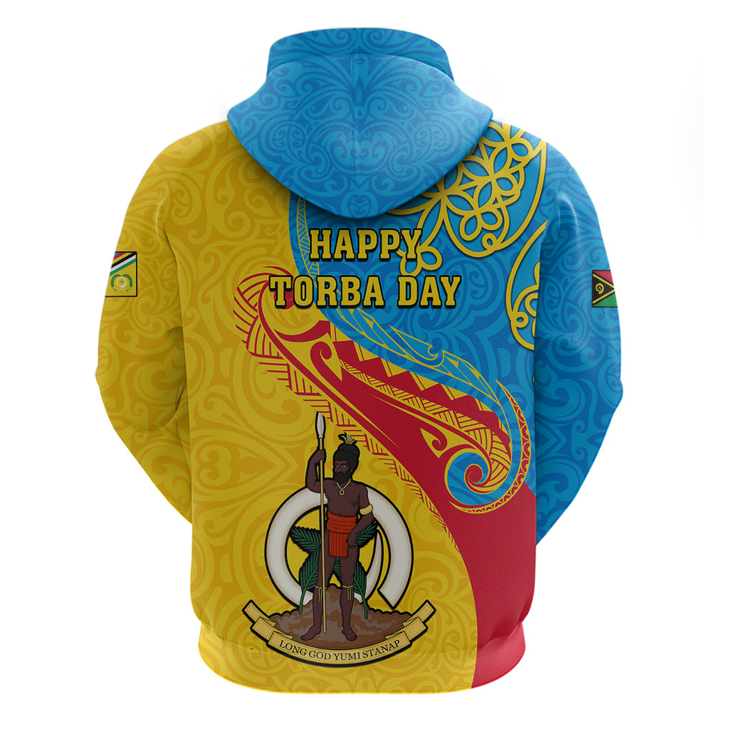 Torba Day Hoodie Sand Drawing Vanuatuan Pattern LT05 - Polynesian Pride