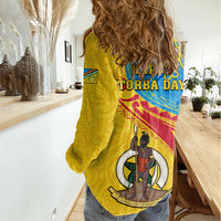 torba-day-women-casual-shirt-sand-drawing-vanuatuan-pattern