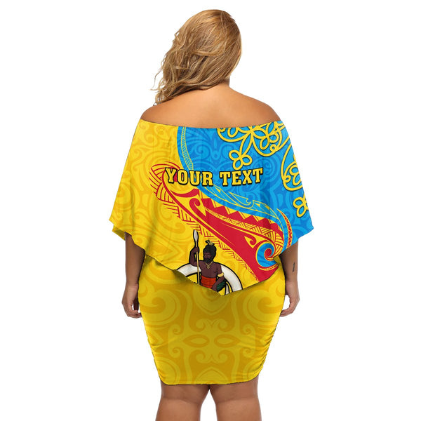 (Custom Personalised) Vanuatu Torba Province Day Women Short Torba Flag Color Style LT9 main image 1