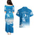 FSM Yap Constitution Day Couples Matching Puletasi Dress and Hawaiian Shirt Polynesian Batoids LT05 - Polynesian Pride