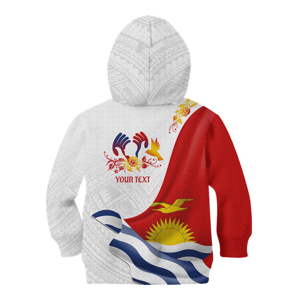 Personalised Kiribati Human Rights Day Kid Hoodie Polynesian Style LT05 - Polynesian Pride