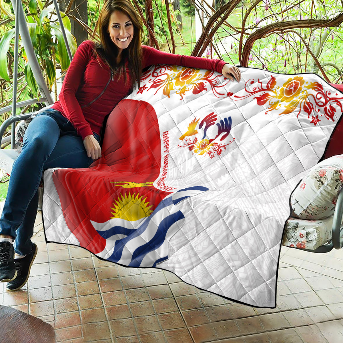 Kiribati Human Rights Day Quilt Polynesian Style LT05 - Polynesian Pride