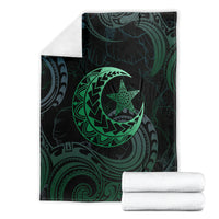 Polynesia Blanket With Islam Crescent And Star LT05 - Polynesian Pride