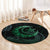 Polynesia Round Carpet With Islam Crescent And Star LT05 - Polynesian Pride