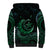 Personalised Polynesia Sherpa Hoodie With Islam Crescent And Star LT05 - Polynesian Pride