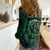 Personalised Polynesia Women Casual Shirt With Islam Crescent And Star LT05 - Polynesian Pride