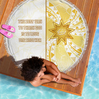 Polynesia Beach Blanket Bahai Faith Symbol LT05 - Wonder Print Shop