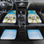 Fiji Christmas Car Mats Snow Globe With Fijian Santa LT05
